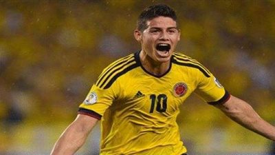 «رودريجيز» رجل مباراة بولندا وكولومبيا