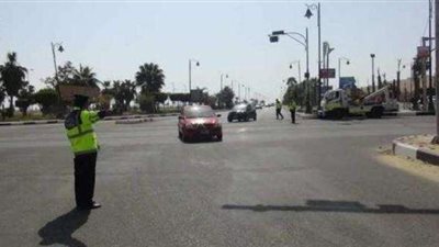 حالة من السيولة المرورية بمحافظتي القاهرة والجيزة