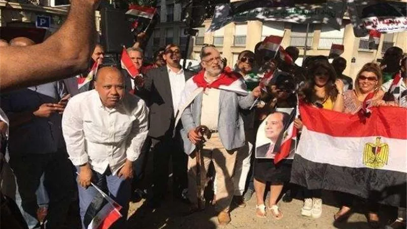 فرنسا تتزين بأعلام مصر احتفالًا بذكرى «30 يونيه» (فيديو)