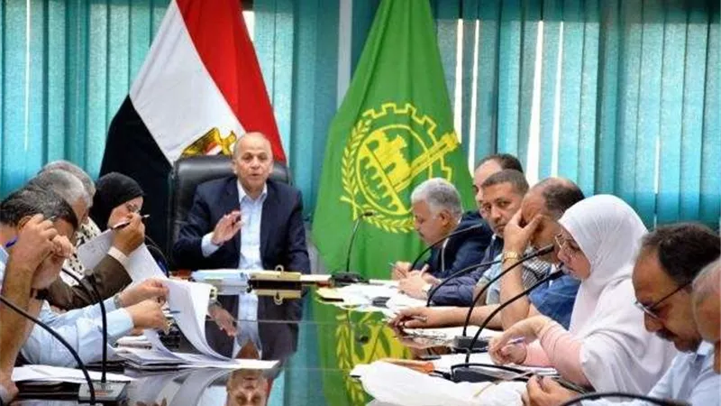 محافظ القليوبية : إجراء الحجز الإداري علي جميع التعديات علي أملاك الدولة