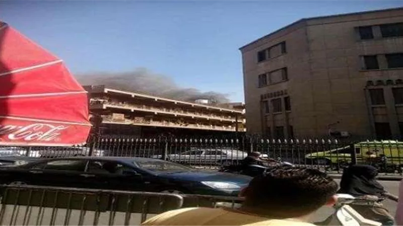 مدير الحماية المدنية: السيطرة على حريق مستشفى الحسين الجامعي