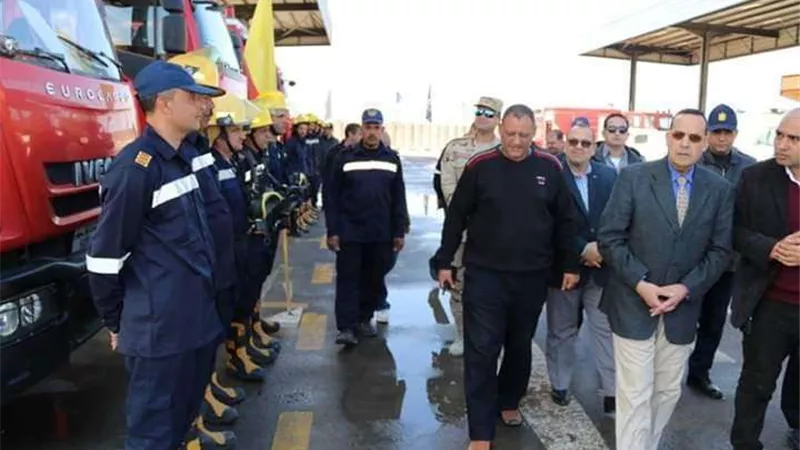 محافظة شمال سيناء تحتفل باليوم العالمي للحماية المدنية