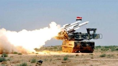 ”الدفاع الجوي” السورية تتصدى لهجوم الاحتلال