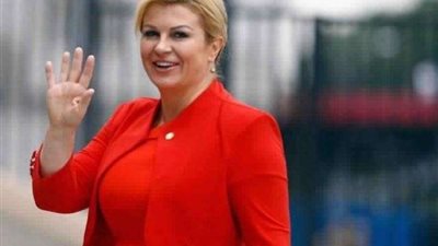 رد فعل رئيسة كرواتيا بعد تأهل منتخب بلادها للنهائي