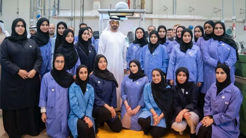 محمد بن زايد يهنئ المرأة بيومها العالمي عبر 