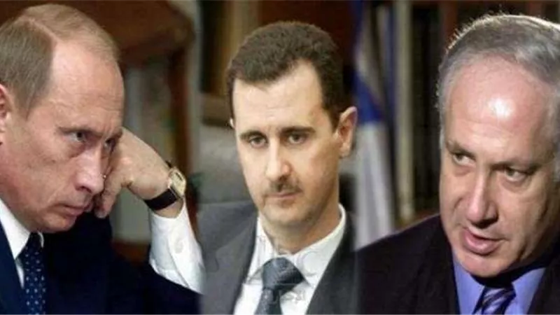 نتنياهو يهدد سوريا أمام بوتين