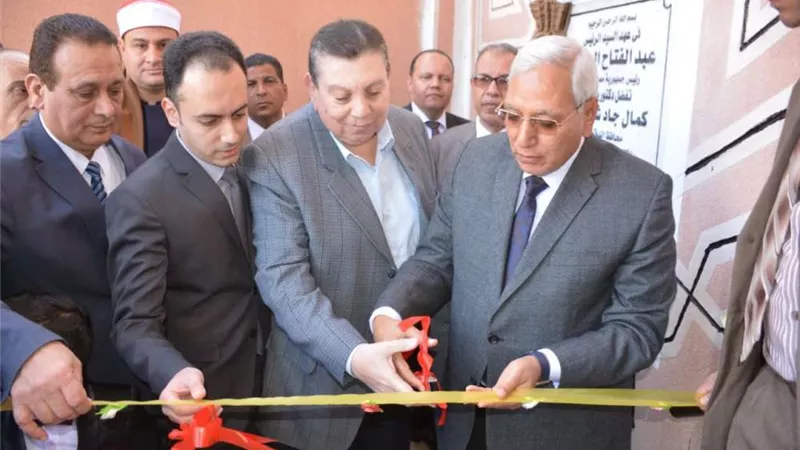 محافظ الدقهلية يفتتح مسجد 