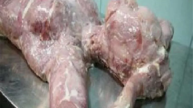 مباحث تموين المنيا تضبط مئات الأكيال من لحوم ودواجن فاسدة ببنى مزار