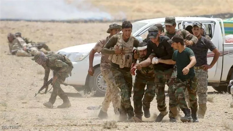 مقتل 5 جنود عراقيين وإصابة آخرين على عاقبة عصيان أمنى