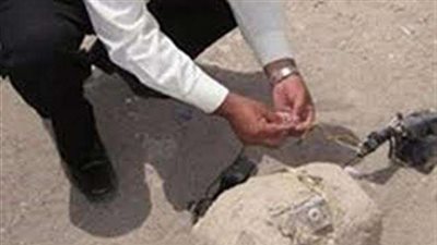 العثور على جسم غريب خلف محكمة فارسكور في دمياط (صور)