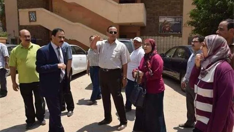 رئيس جامعة المنوفية يتفقد الاستعدادات النهائية لاستقبال «لجنة الطفولة» (صور)