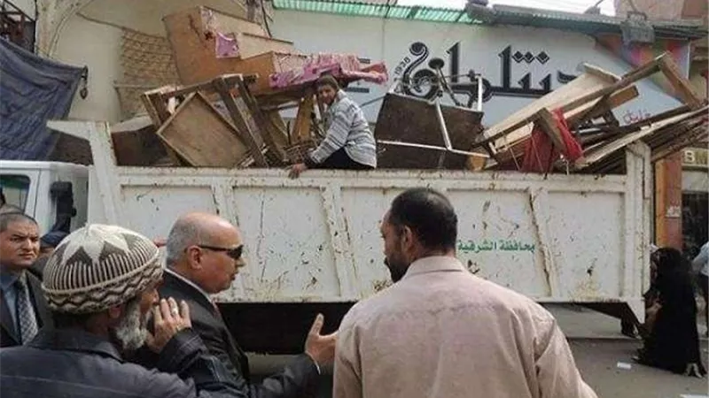 ضبط 9323 مخالفة مرورية و 3186 إزالة فورية للإشغالات بالمنوفية