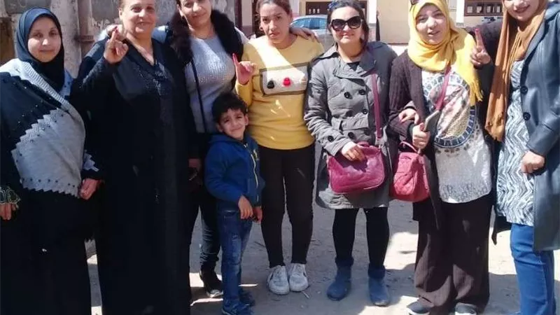 زيادة الإقبال على لجان الانتخابات بأشمون