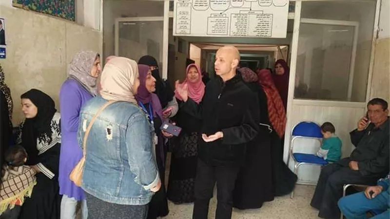 وكيل صحة الشرقية يتابع فعاليات 100 مليون صحة بجامعة الزقازيق