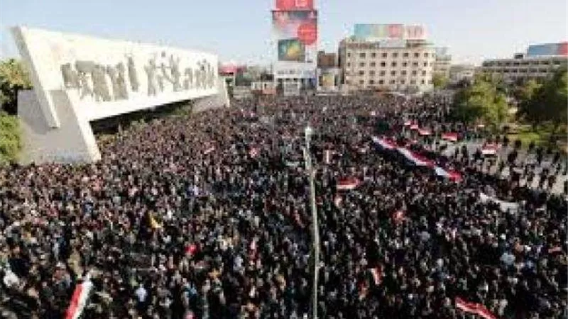 مصدر: تجدد المظاهرات بضواحي الإسكندرية في بابل العراقية