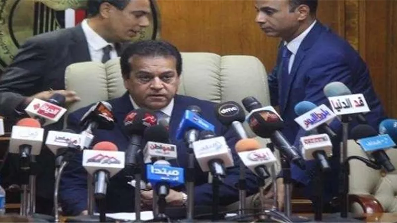 انطلاق  مؤتمر وزير التعليم العالي لإعلان نتيجة المرحلة الأولى من التنسيق