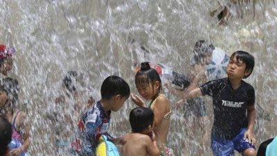 الحر يبيــد البشـر في اليابان.. (صور)