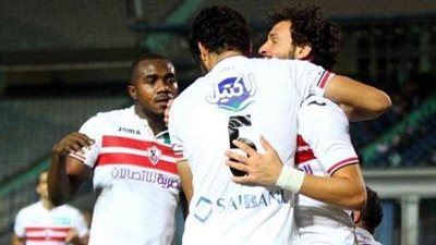 محمود علاء يضيف الهدف الثالث للزمالك في مرمي الاتحاد
