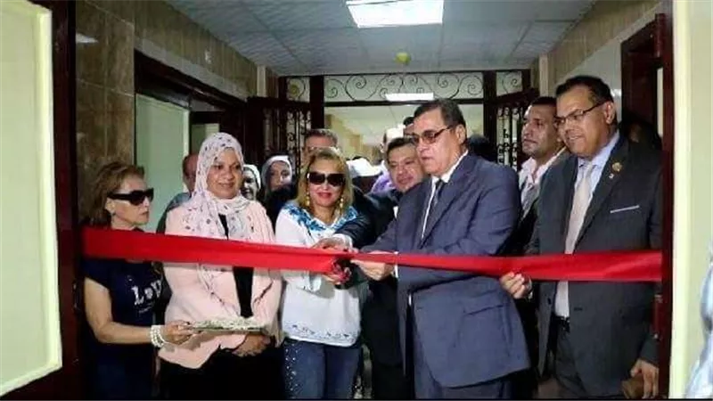 محافظ الفيوم يفتتح أعمال تطوير الرعاية المركزة بالمستشفى العام