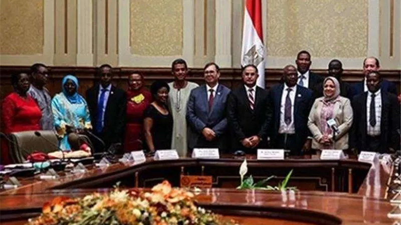هبة البشبيشي: زيارة البرلمان الإفريقي لمصر كانت ناجحة للغاية