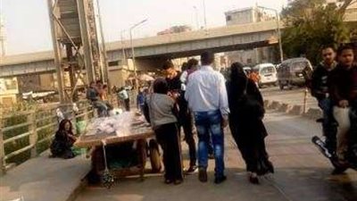 بالصور .. إشغالات الباعة الجائلين تشوه عاصمة القليوبية