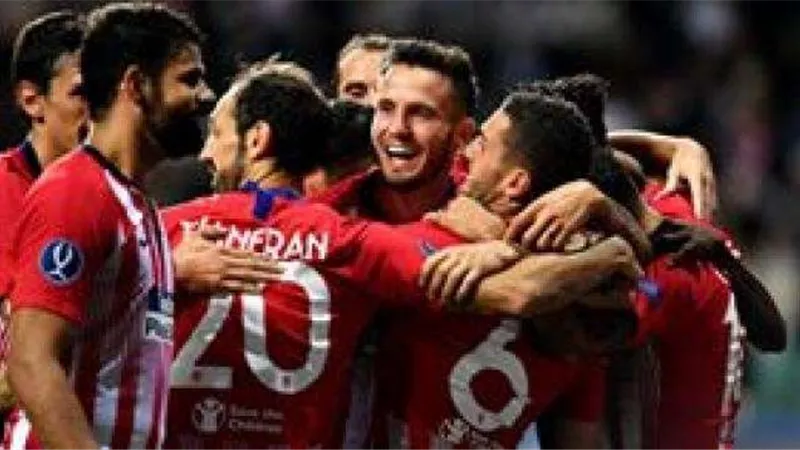 بالصور.. أتلتيكو مدريد بطلاً لكأس السوبر الأوروبى للمرة الثالثة فى تاريخه
