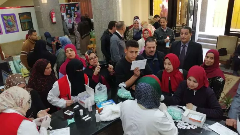 الدقهلية تحقق ٤٦٪ من المستهدف ضمن مبادرة ١٠٠ مليون صحة
