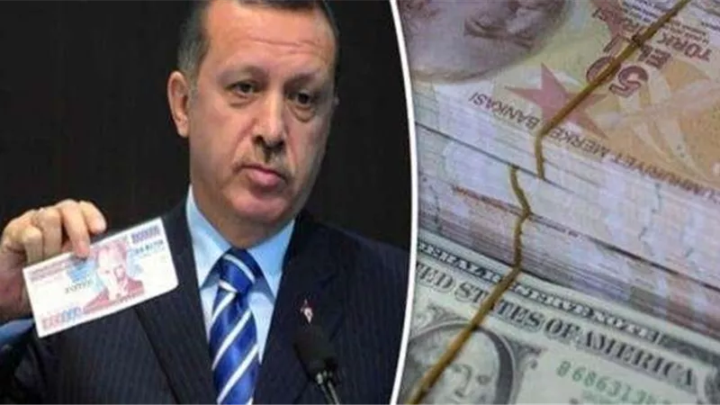 هبوط جديد لليرة التركية أمام الدولار