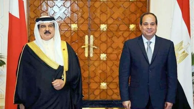 السيسي يصل البحرين فى إطار جولته الأسيوية