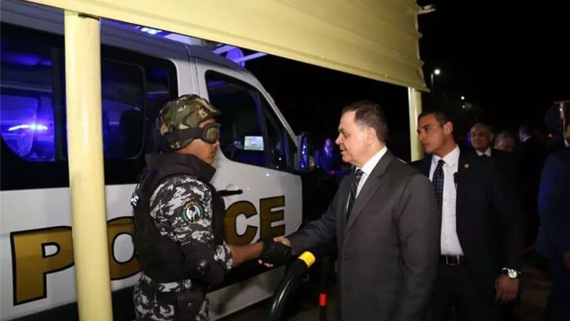 ‎بالصور.. وزير الداخلية يتفقد تأمين فعاليات ملتقى الشباب العربى والأفريقى