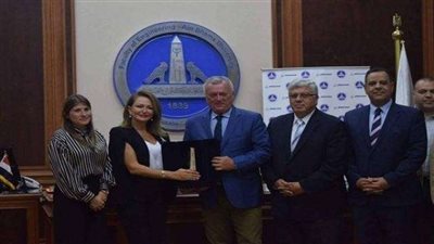 توقيع بروتوكول تعاون بين مؤسسة بيونج يانج العالمية وهندسة عين شمس