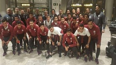 بعثة المنتخب الأولمبي تصل إسبانيا