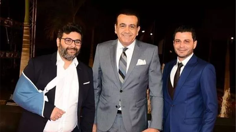 وليد منصور وأسامة منير في أولى حفلات محمد حماقي بعد إصابته