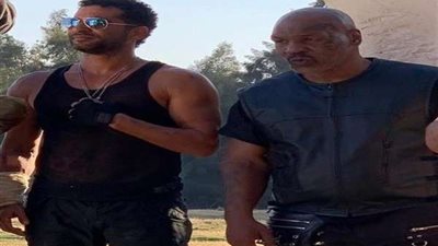 تايسون وعمرو سعد في أول مشاهد الأكشن من أجل 