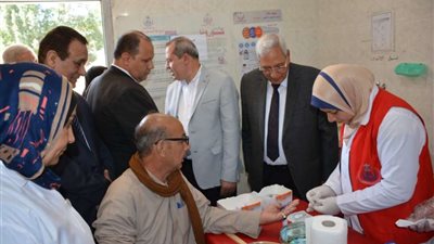 فحص 60% من المستهدف في 100 مليون صحة بالدقهلية