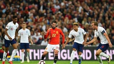 بالصور.. إسبانيا تفوز على إنجلترا بهدفين