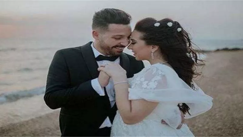 محمود حجازى يحتفل بزفافه على أسما شريف منير