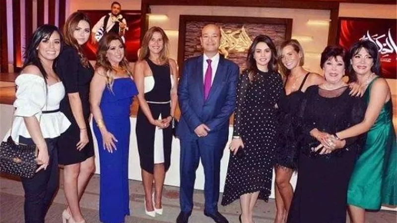 شاهد.. نجوم الفن وقيادات mbc في حفل انطلاق برنامج ”أديب”