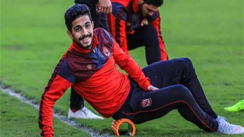 أيمن أشرف يخضع لمرجلة تأهيل جديدة تمهيدًا لعودته لتدريبات الأهلي