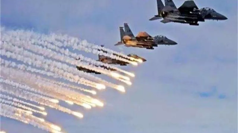 التحالف العربى يشن 8 غارات على مناطق بصنعاء