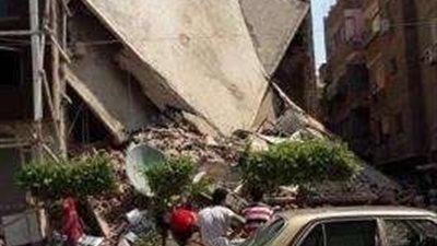 انهيار منزل دون خسائر في الأرواح بطوخ