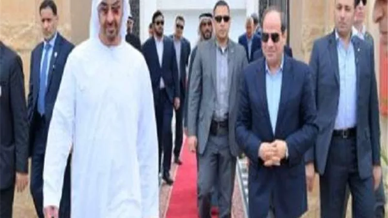 محمد بن زايد: ستظل مصر العمق الإستراتيجي للعرب