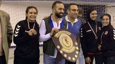 سيدات الأهلي يتوجن بدوري عمومي اليد
