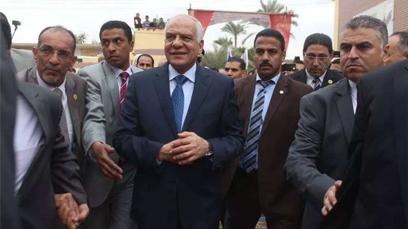 محافظ الجيزة يستقبل عدد من قيادات الدولة بديوان المحافظة
