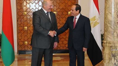 السيسي يستلم رساله من الرئيس البيلاروسي