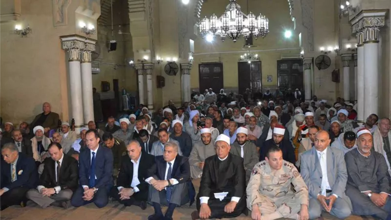 محافظ المنيا يشهد الاحتفال بليلة الإسراء والمعراج
