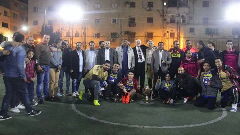 أمانة غرب مدينة نصر بحزب مستقبل وطن تكرم الفريق الفائز بكأس مستقبل وطن