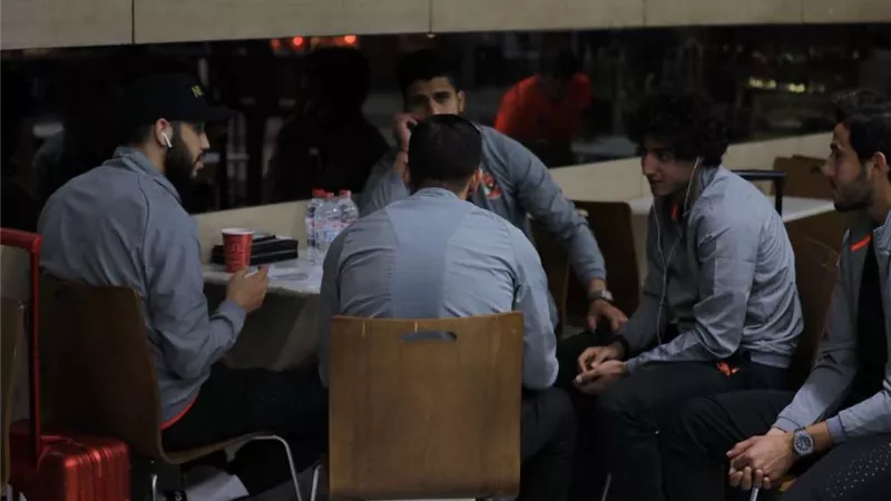 بالصور.. بعثة الأهلي تبدأ التوافد على مطار القاهرة