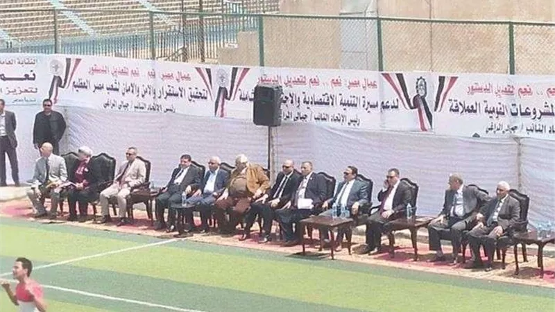 محمد وهب الله: عمال مصر كلمة السر يوم الاستفتاء على التعديلات الدستورية