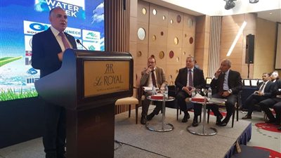 وزير الري: نستورد حوالي 34 مليار متر مكعب مياه افتراضية في شكل سلع ومنتجات